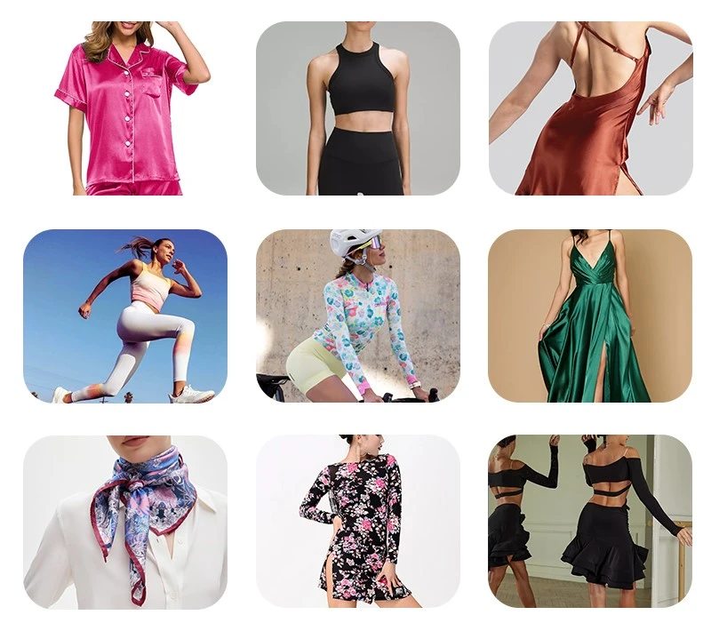 The application of the Nylon printed fabric The application of the Nylon printed fabric